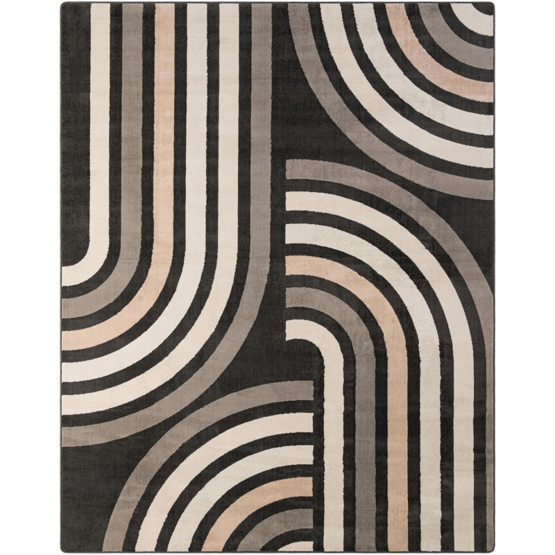 Geometric Area Rug, Rectangle 238.8 cm x 304.8 cm