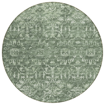 Fenwick Washable Oriental Indoor / Outdoor Rug