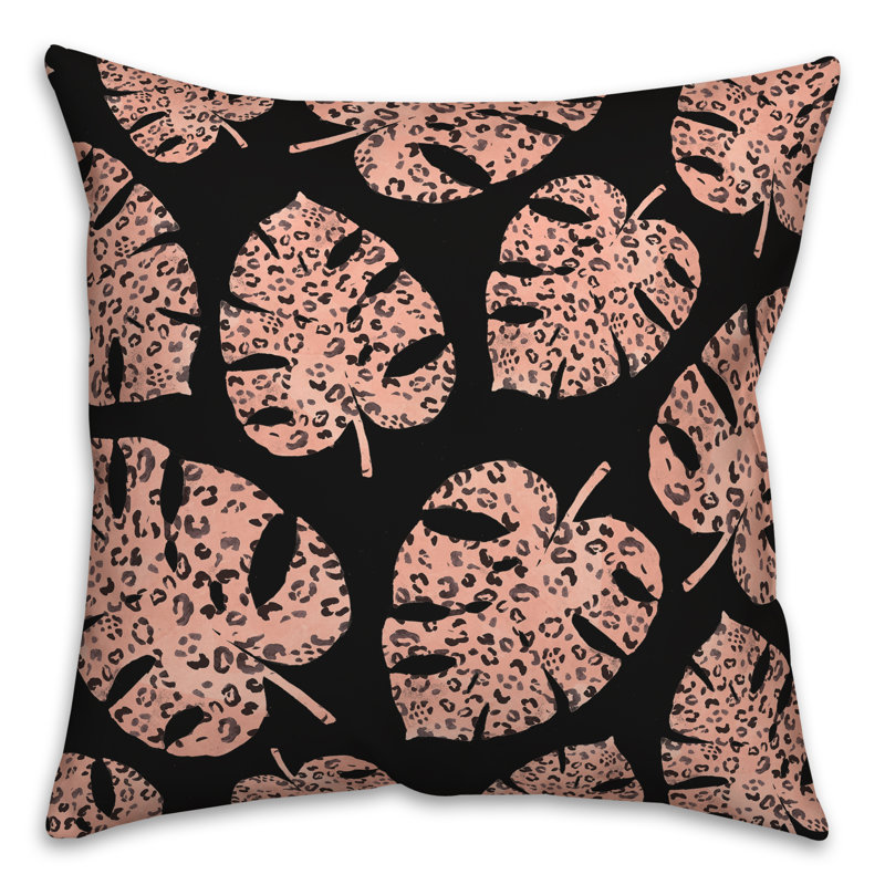  Cheetah Square Pillow Cover & Insert, 16" x 16"