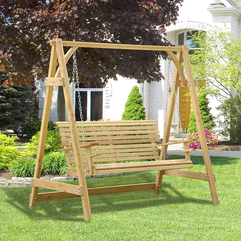 Alieza 2 Person Porch Swing