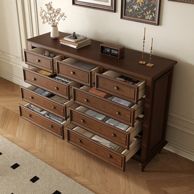 Armoire d'appoint en bois manufacturé et brun noisette