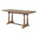 Extendable Pine Solid Wood Base Dining Table