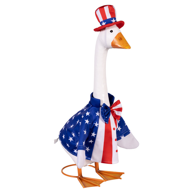 Porch Goose Outfit, Patriotic Suit, Patriotic Suit