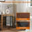 Furniture Style Dog Crate With Mat-1489851311