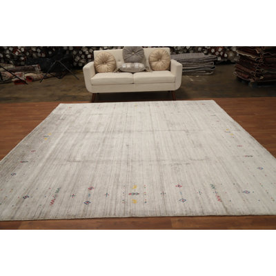 Tapis tribal fait à la main de style Gabbeh 9 x 9