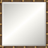 Solid Wood Beveled Mirror
