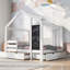 Lit simple avec tableau noir et tiroirs-52278499