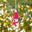 10cm Handmade Wool Hanging Figurine Ornament