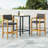 GENESEE WICKER & WOOD BAR STOOL