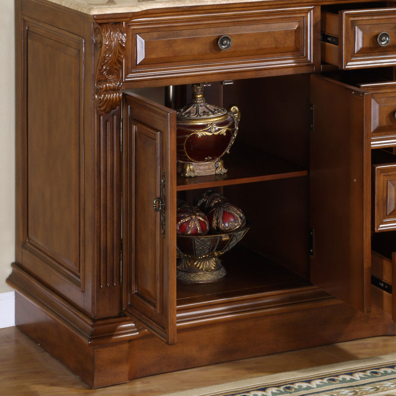 Ensemble de meuble-lavabo simple 38 po Tacoma, Lavabo à gauche