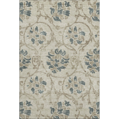 Premium Machine Washable Prisco Beige Rug
