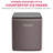 Frigidaire 26 lbs Countertop Ice Maker with Touch Display, Mauve-125469655