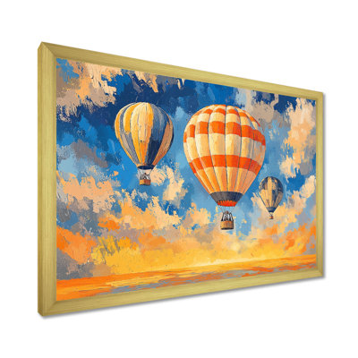 Festival de montgolfières en été III - Art mural en montgolfière