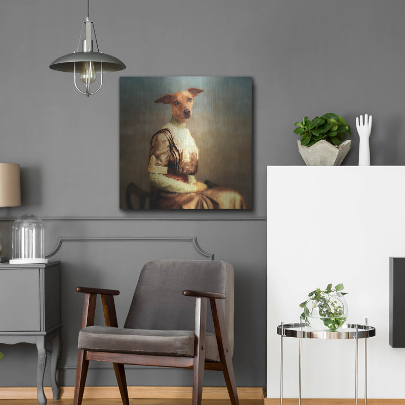 "Bambi" par Martine Roch, H 24 po x l 24 po