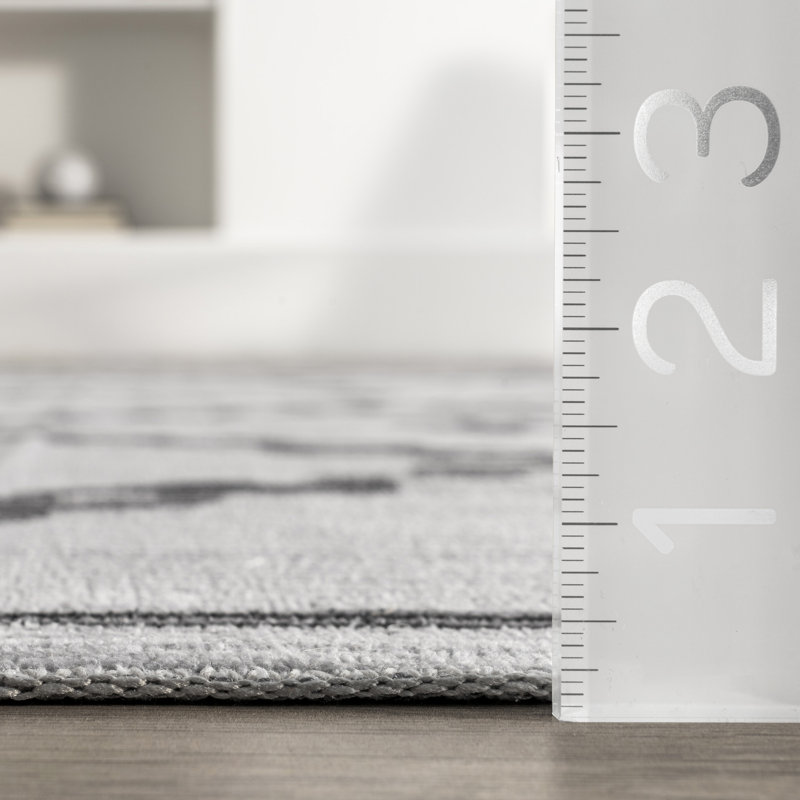 Tapis lavable à la machine Celesta SpinClean, Tapis de couloir 2 pi 6 po x 8 pi