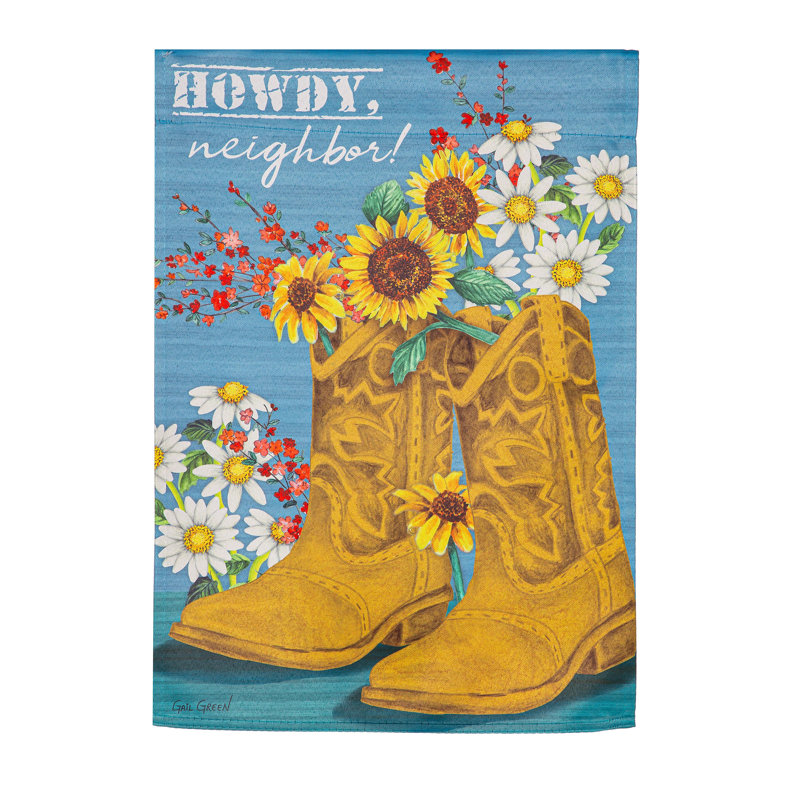 Drapeau de jardin Western