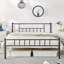 Delaenie Metal Platform Bed-534920292-534920298