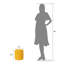 Repose-pieds rond-367456769