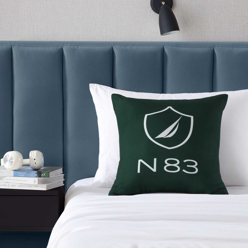 Coussin Nautica, N83 bateau vert