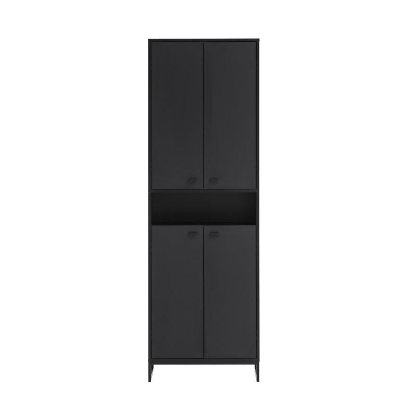 Shoe Storage Cabinet, Black