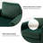 Gillette Upholstered Tufted Velvet Club Chair-719559861
