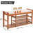 Versatile Cushioned Shoe Storage Bench