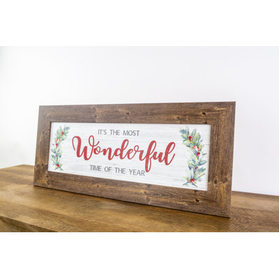 " It's The Most Wonderful "
