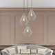 Garfield Single Light Metal Dimmable Pendant