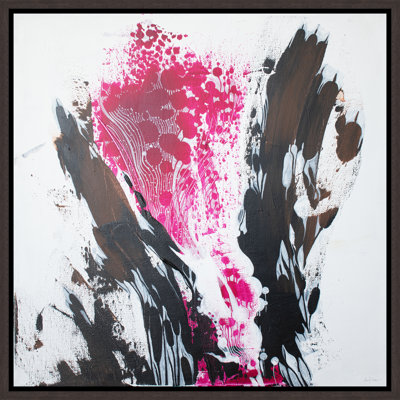 Pink Explosion Painting by Alexander Nikanpour