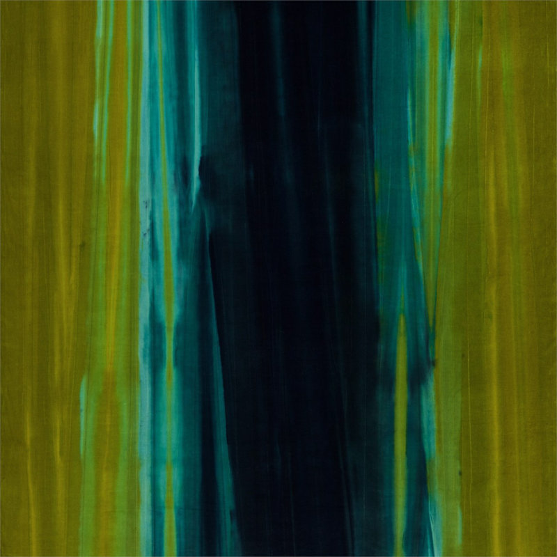 Amazilia Velvets Fabric, Zest/Lagoon/Indigo