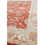 Tapis rectangulaire unique de 9 pi x 11 pi 9 po orange