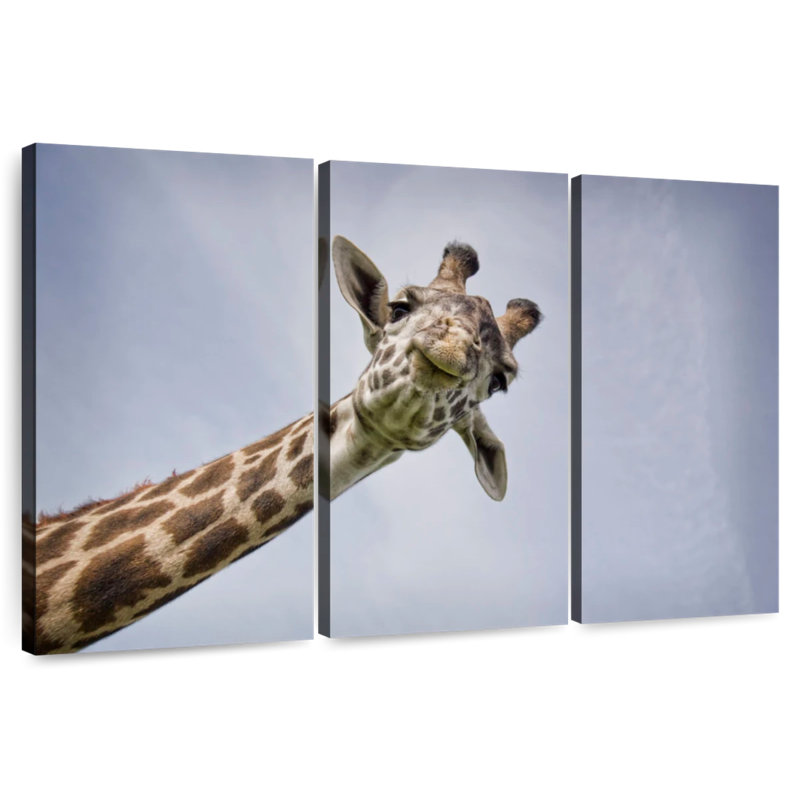 Visage de girafe Brampt, H 42 po x l 65 po
