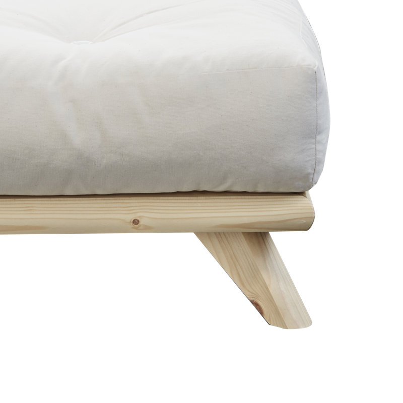 Senza Bed Frame, Scandinavian design, made in Europe, FSC certified wood, choose your size, Natural, Super King (6')