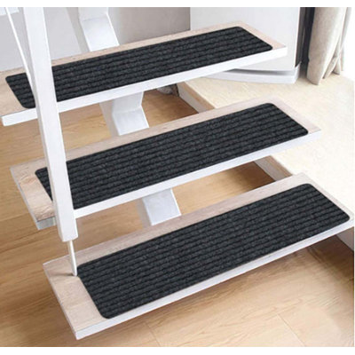 Tapis d'escalier pour marches intérieures en bois