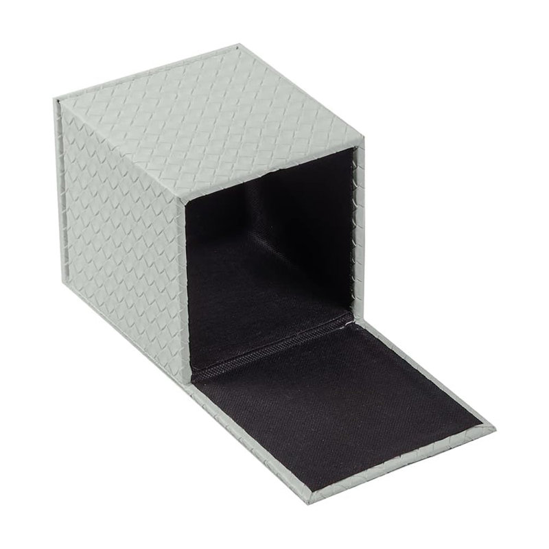 Square PU fabric Tissue Box Cover, Grey