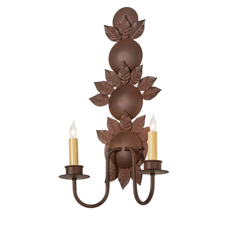 Tole 2 - Light Candle Wall Light