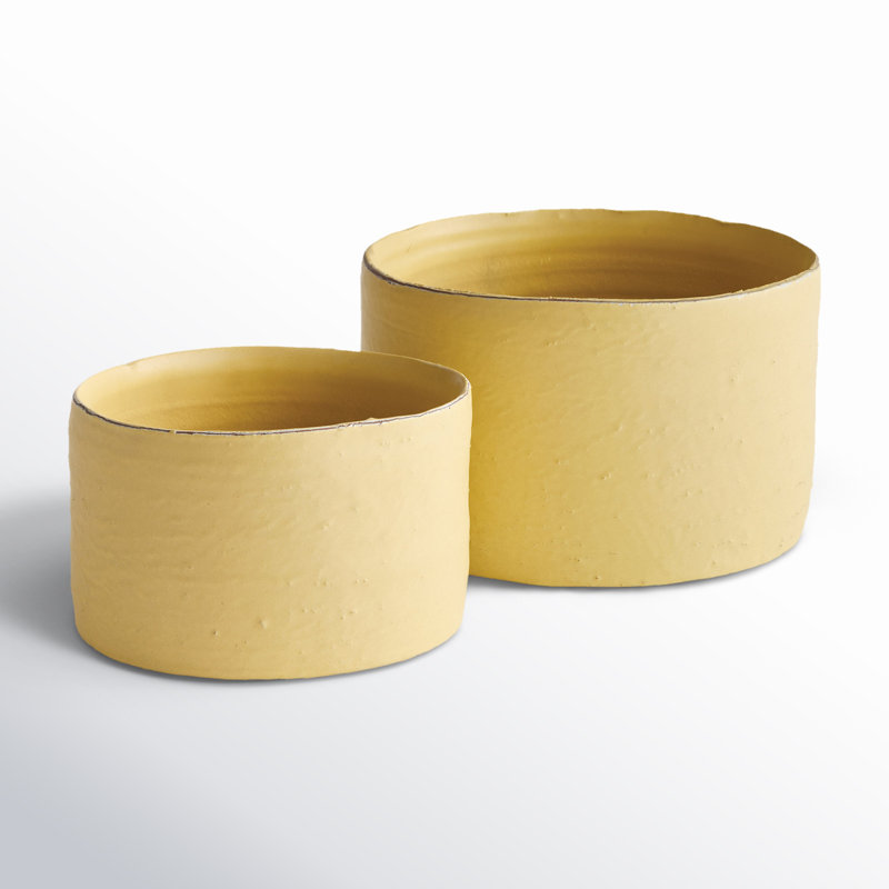 Maven Handmade Terracotta Cachepot - Set of 2