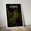 Madrid City Map - No Frame Print-825022248