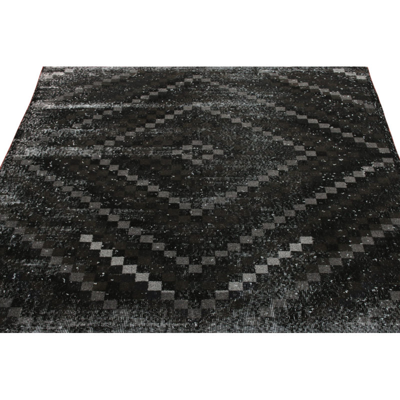 One-of-a-Kind 5’10”x6’1” Hand Knotted Area Rug