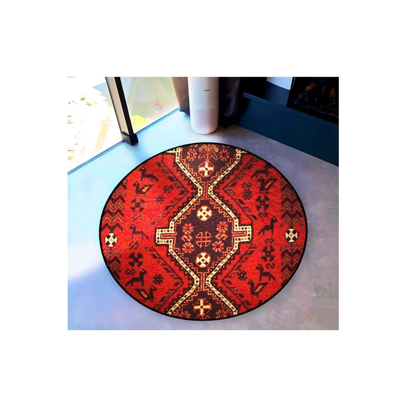 Tapis décoratif lavable à la machine