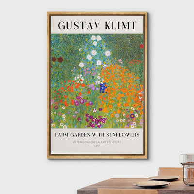 «Classical Artwork Farm Garden Sunflowers», reproduction d'art sur toile