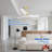 52" 3-Blade Indoor LED Ceiling Fan with Remote and Light Kit Included-173991748-173991753