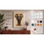 Elephant Observed Rustic - Wrapped Canvas-551023558-551023552