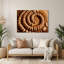 Desserts Digestive biscuits, art mural en métal brun-497947180