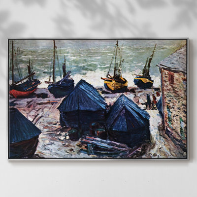 " The Boats " by Claude Monet