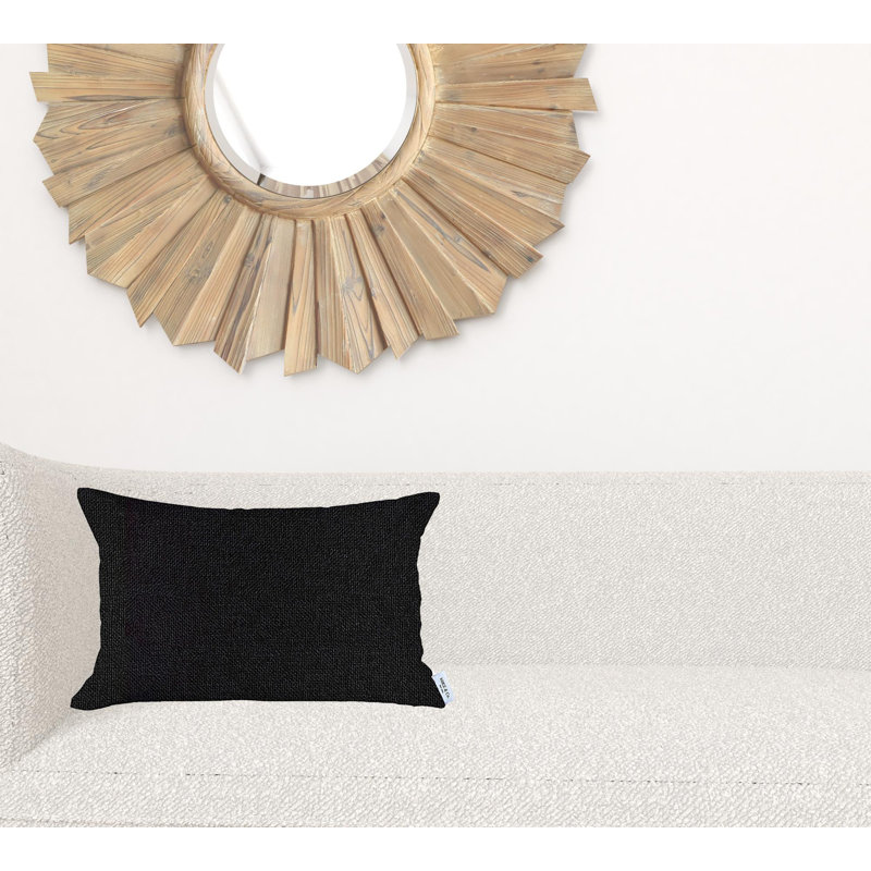 Reversible Pillow Insert, Black