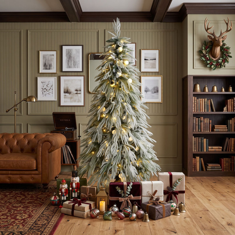 Arbre de Noël artificiel avec lumières DEL