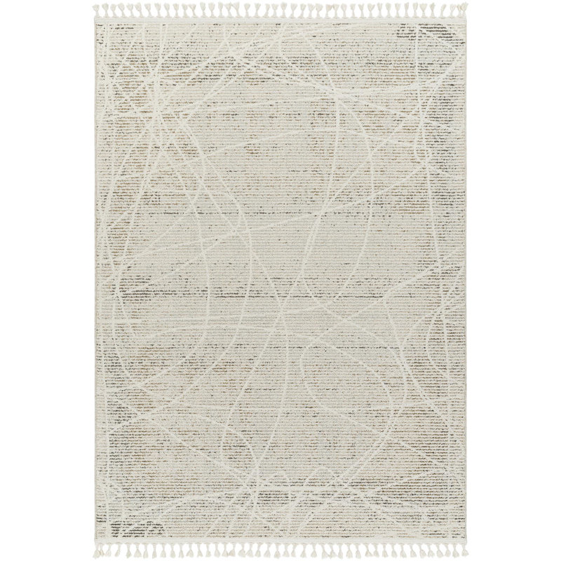 Abstract Indoor Rug, Rectangle 9'2" x 12'