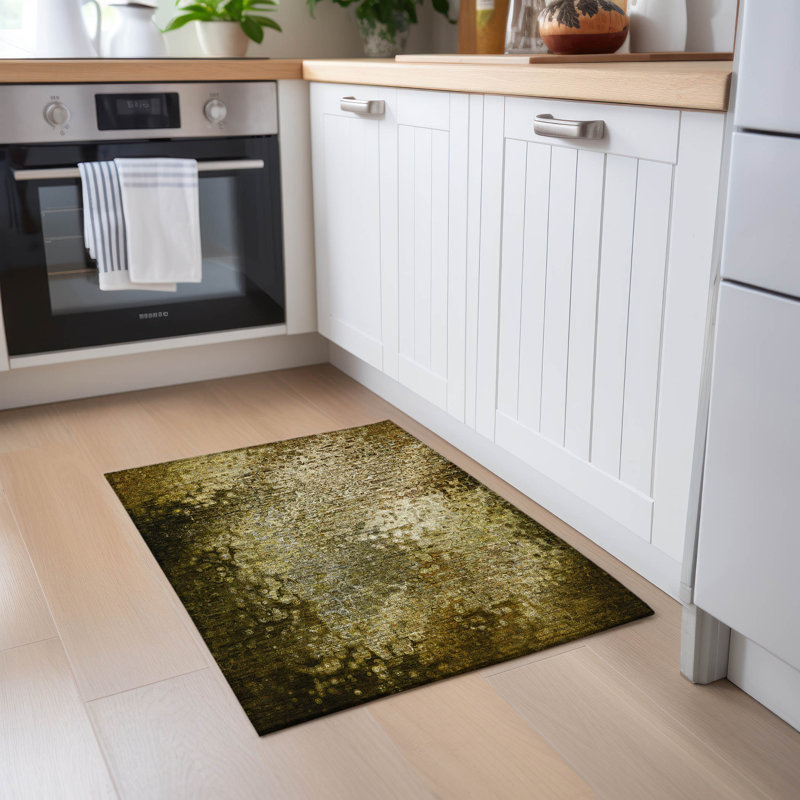 Tapis intérieur / extérieur Cresley avec envers antidérapant, Rectangle 1 pi 8 po x 2 pi 6 po