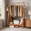 Solid Wood Freestanding 2 - Hook Coat Rack-51845421